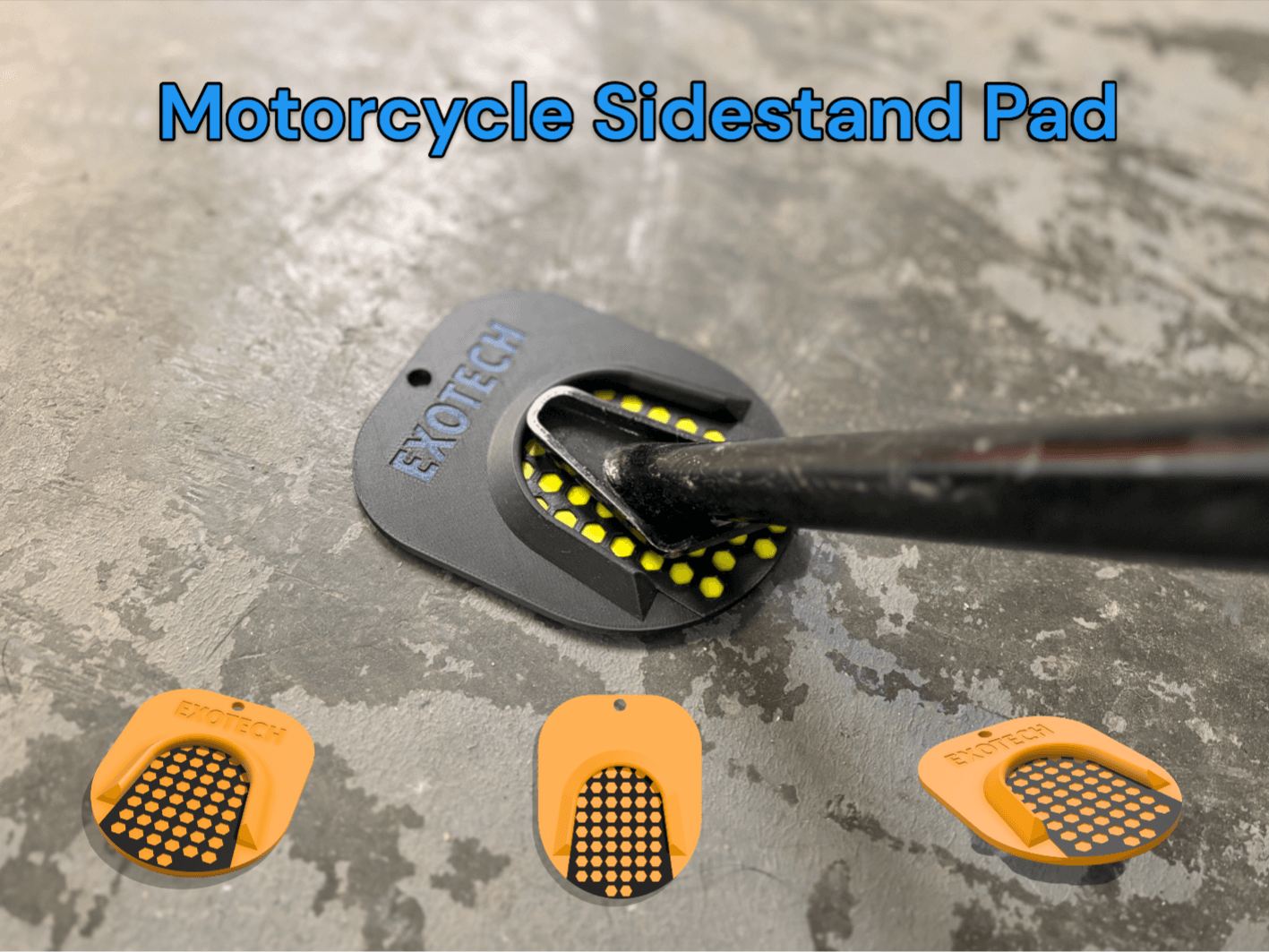 Motorcycle Sidestand Pad