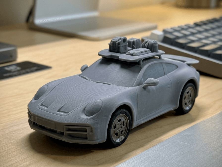 Porsche 911 (992) Dakar Rally - 1/24 Scale Model!