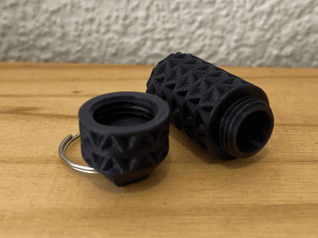 Pillendose Schlüsselanhänger