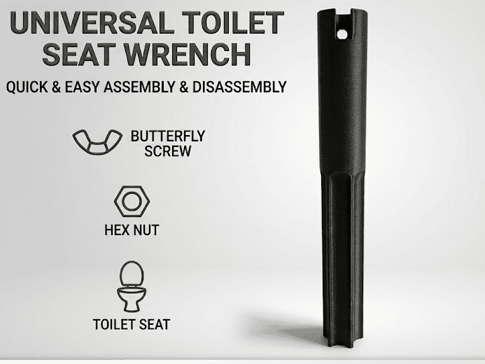 Chiave Universale Montaggio e Smontaggio Sedile Wc
