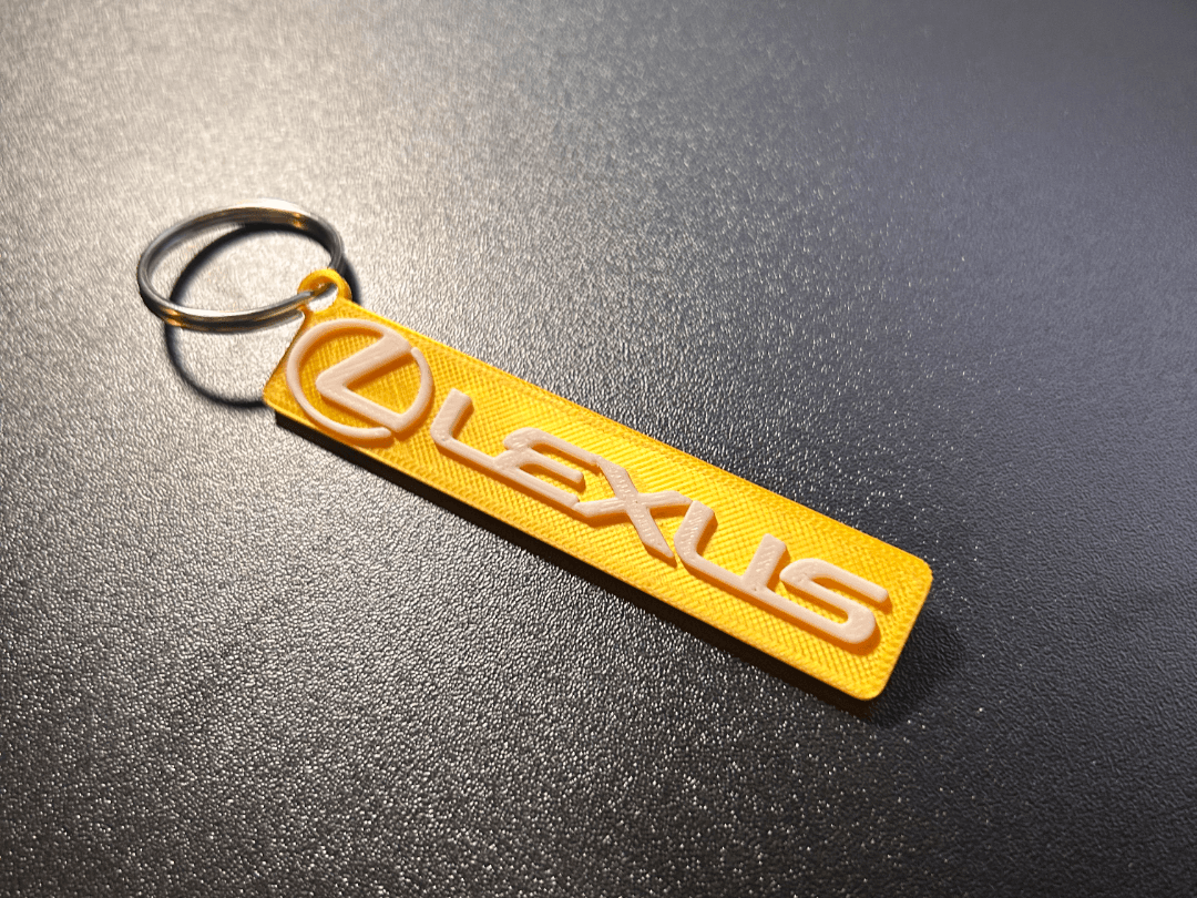 lexus logo keychain 