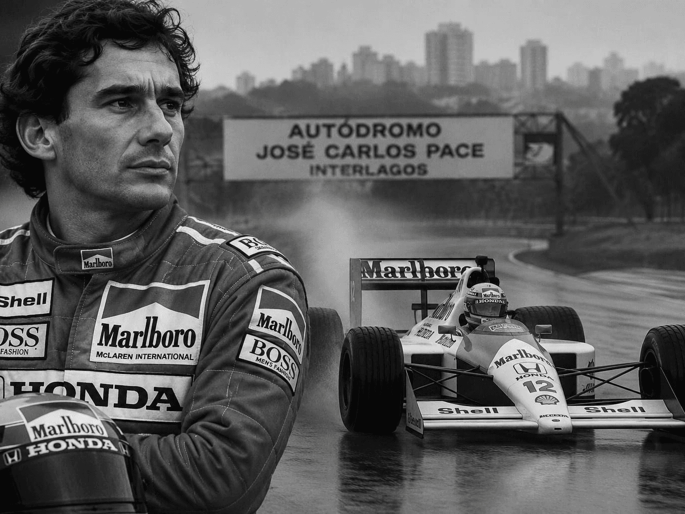 Ayrton Senna Hueforge