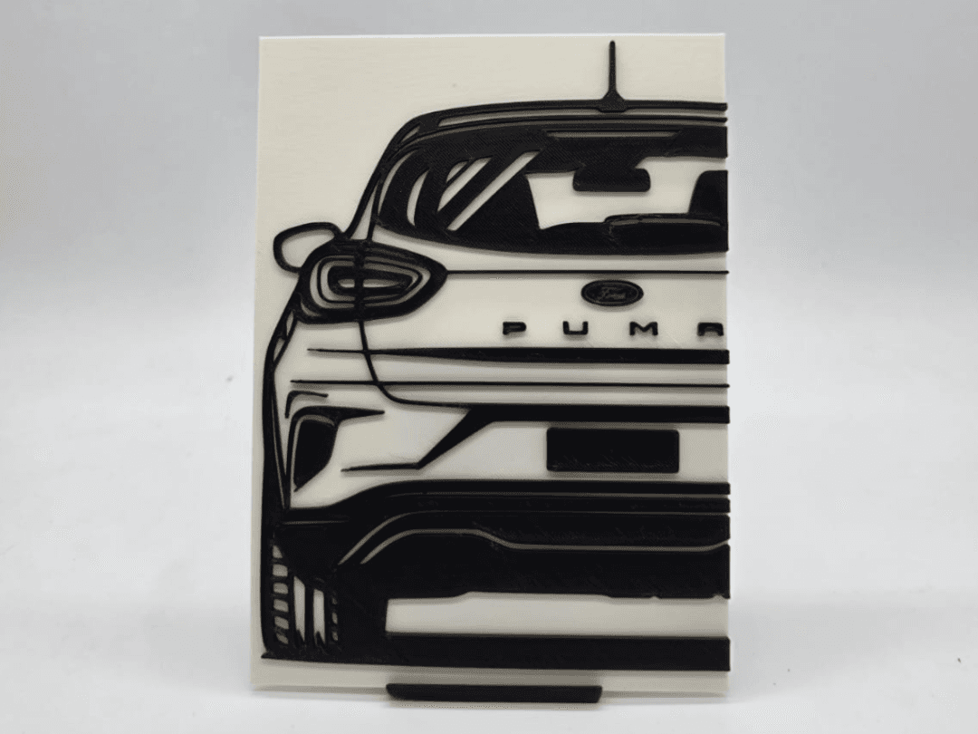 2D Wall Art Ford Puma