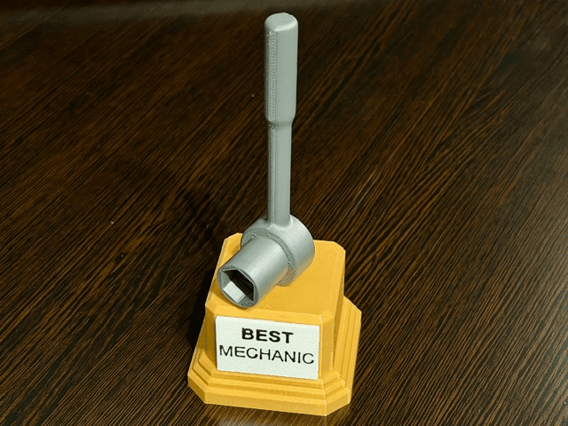 Best Mechanic Trophy