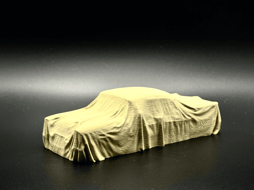 1957 Chevy Bel Air Covered Unveiling Car Model!