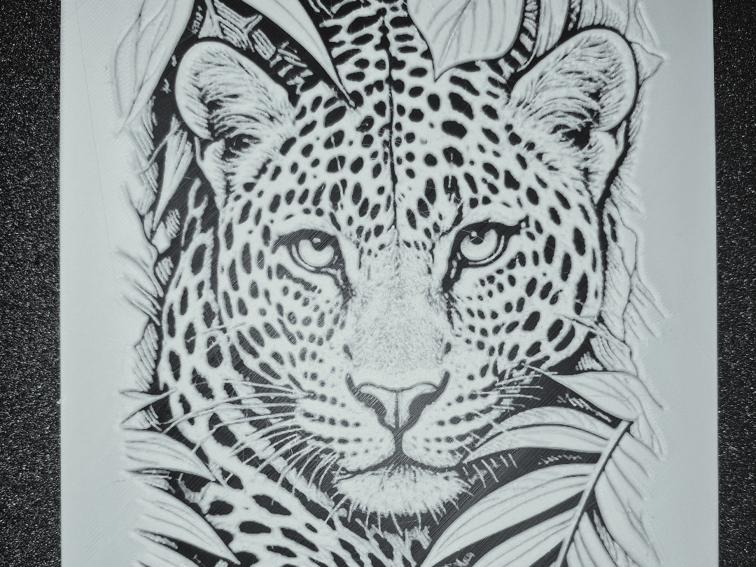 Leopard in the Jungle