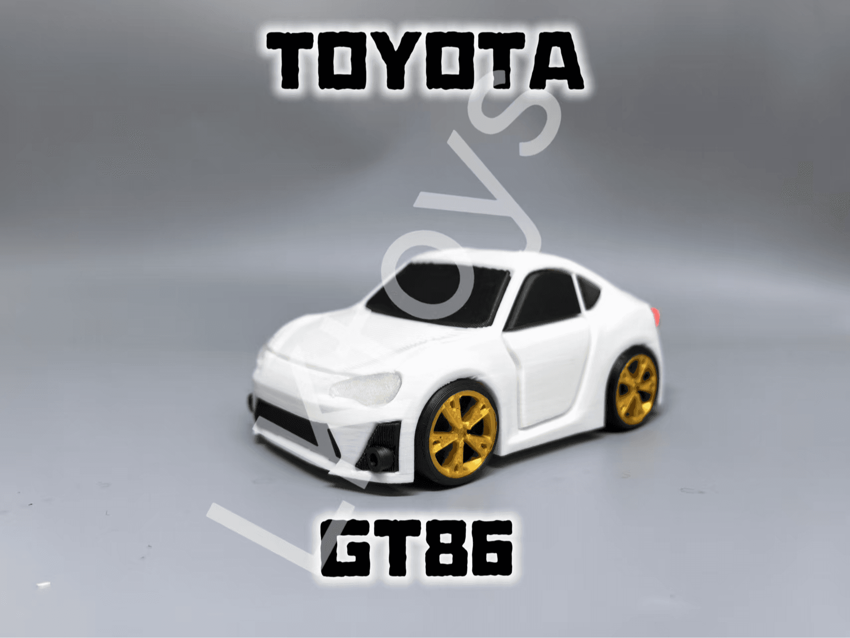 TOYOTA GT86（全组装不用涂色）