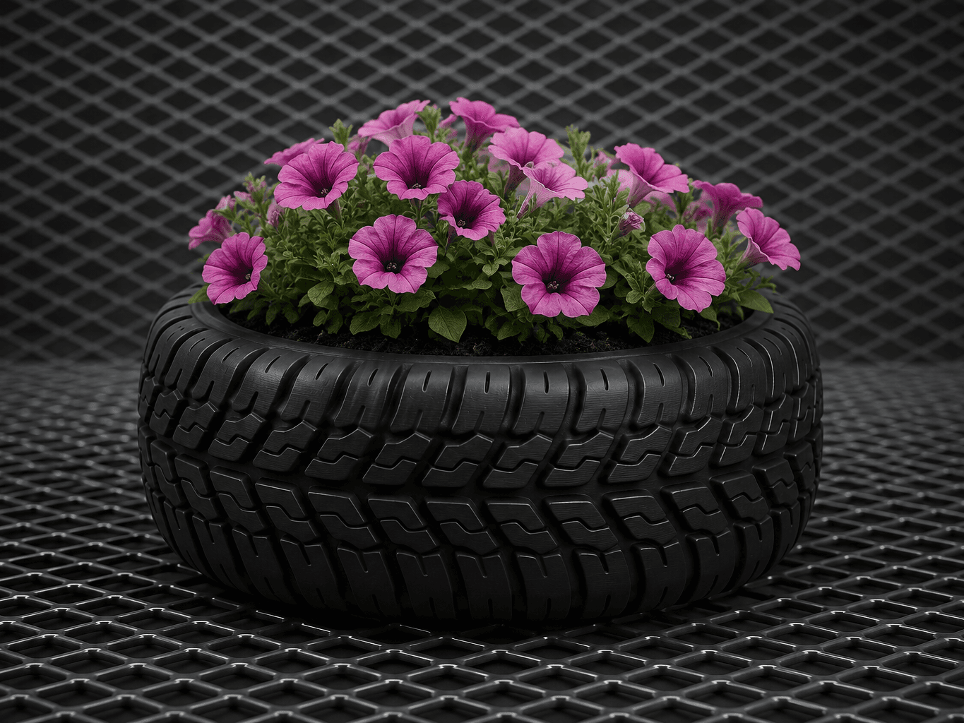 Offroad Tire Planter