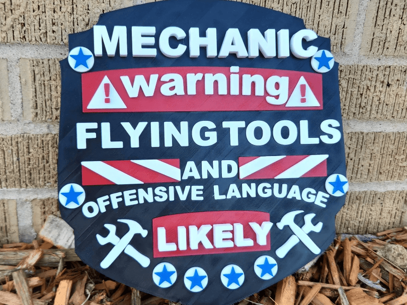 mechanic sign 