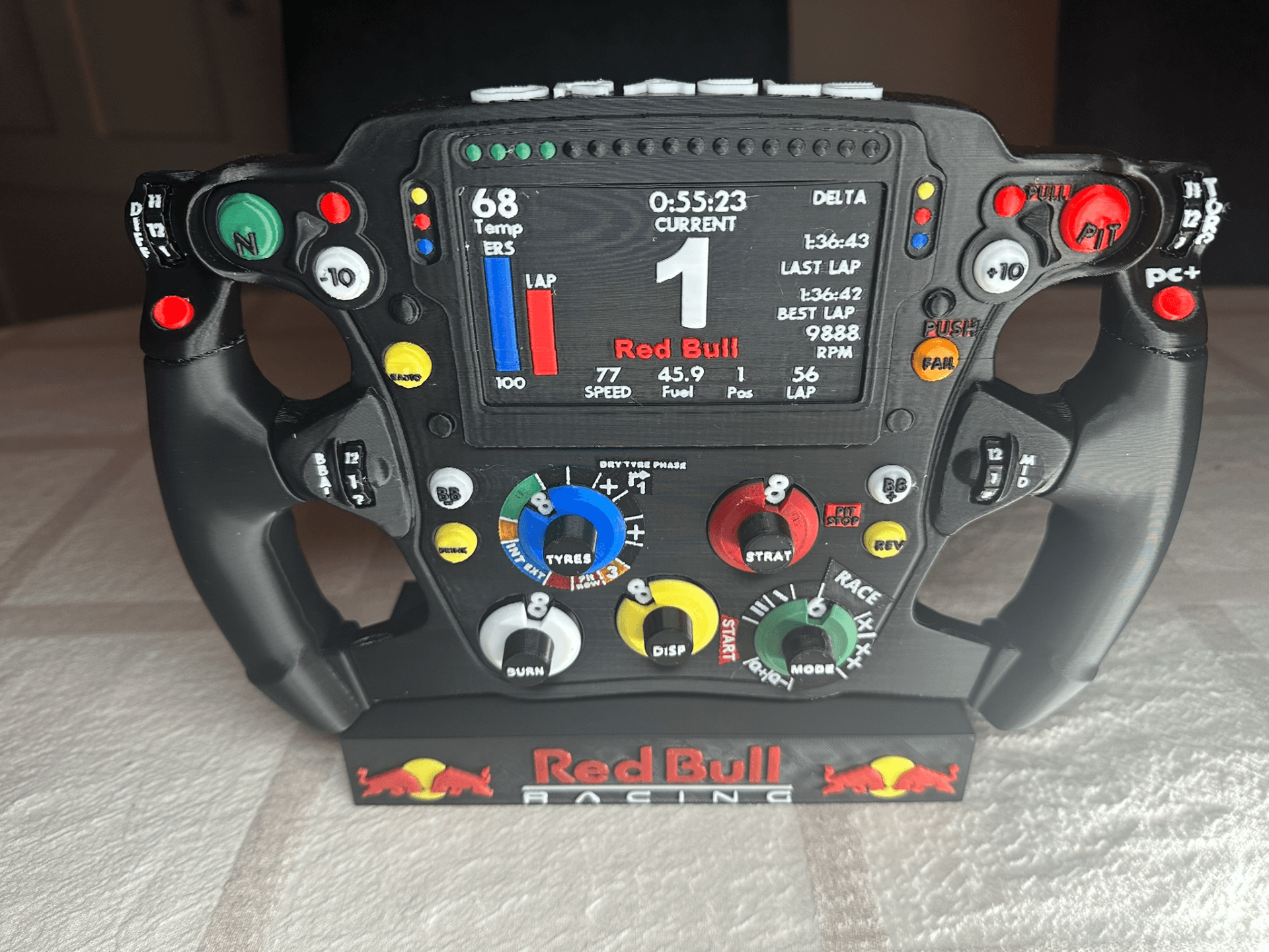 max verstappen steering wheel F1