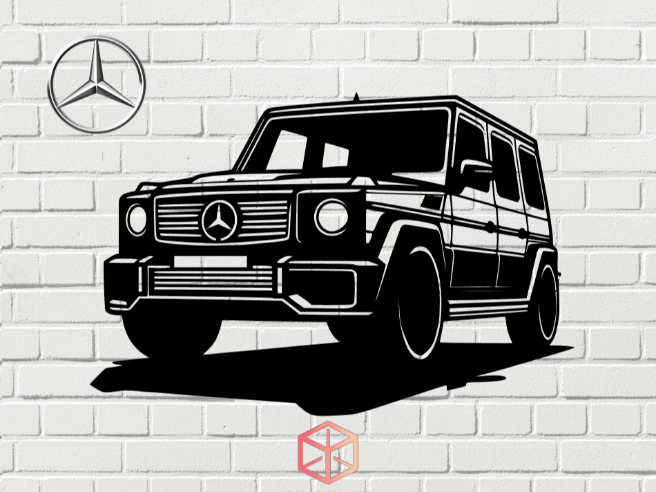 MERCEDES CLASS G - 2D WALL ART #1
