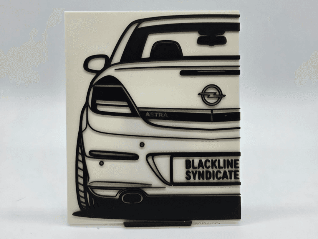 2D Wall Art Opel Astra TwinTop