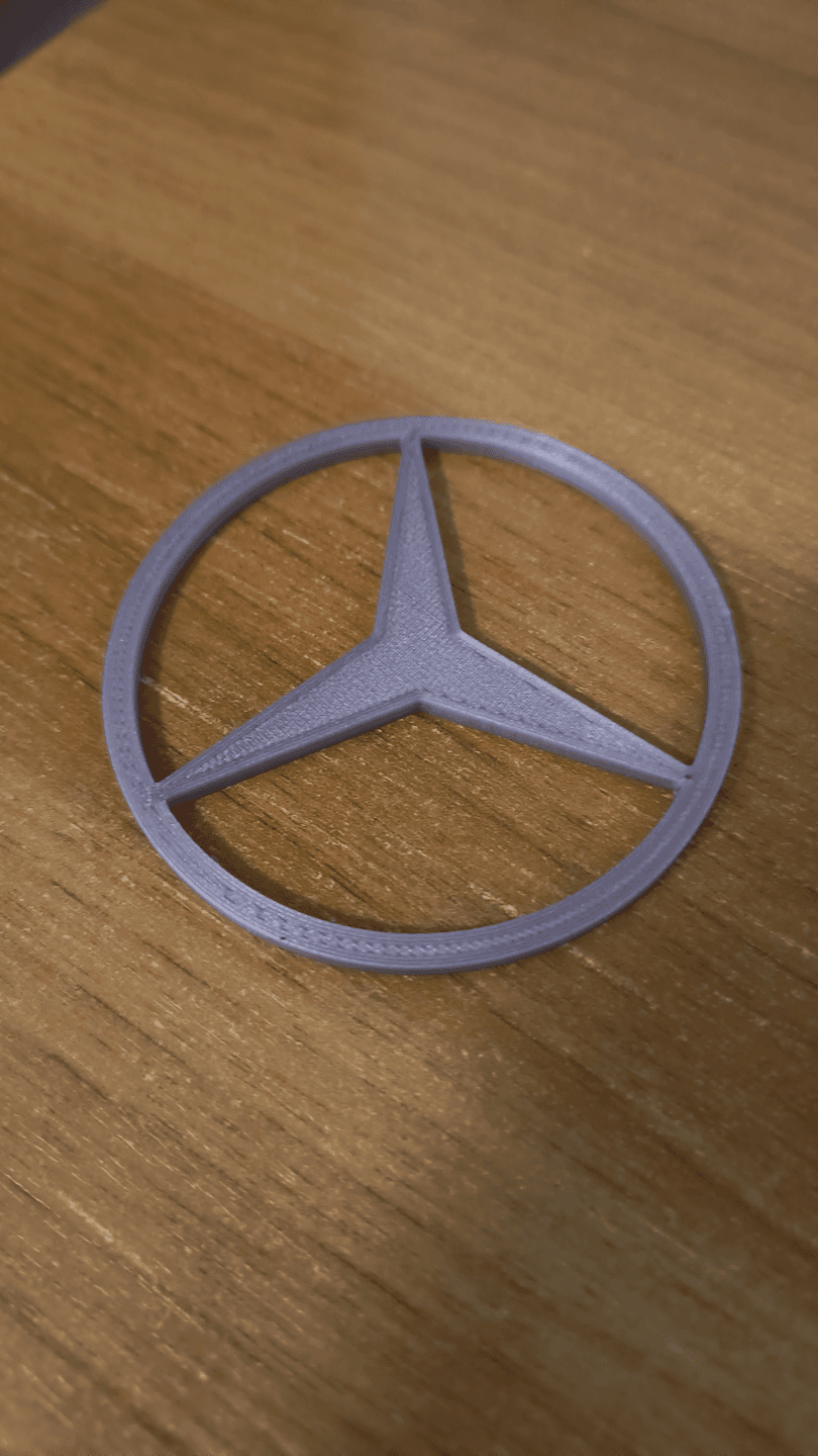 Logo Mercedes 77mm