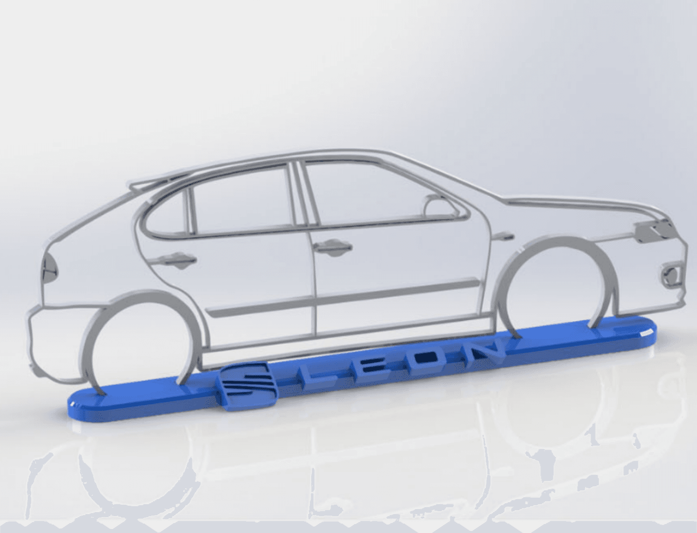 SEAT LEON MK1 - SILHOUETTE + BASE