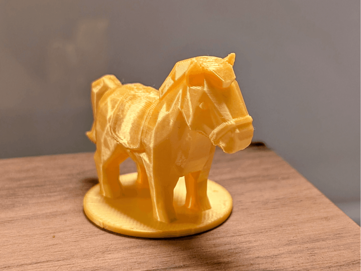 Low-Poly Lunar Pony