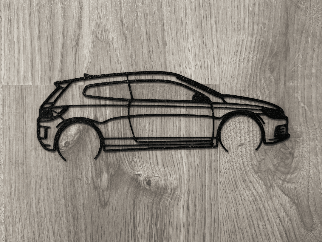 Volkswagen Scirocco silhouette