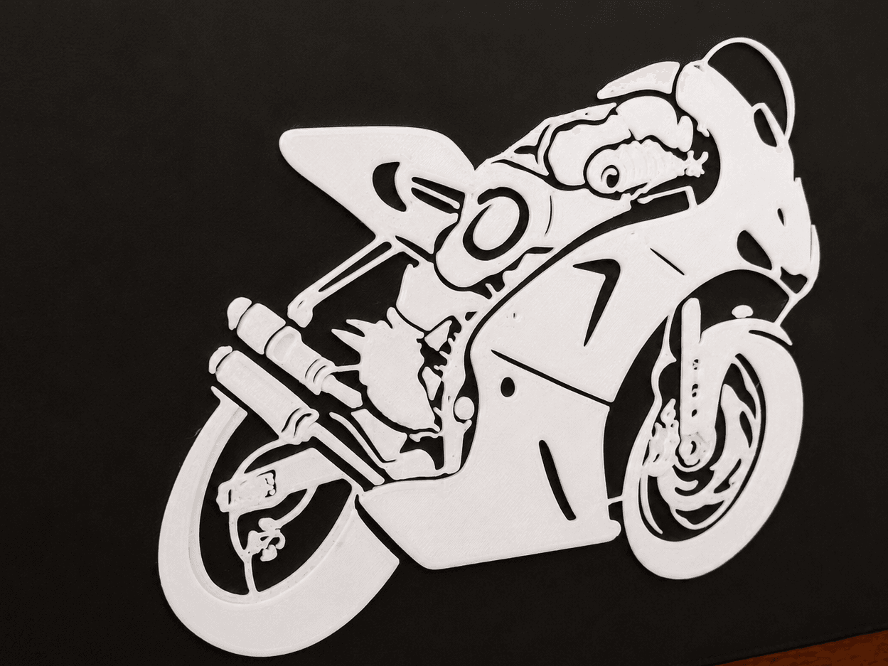Motorracer wall-art