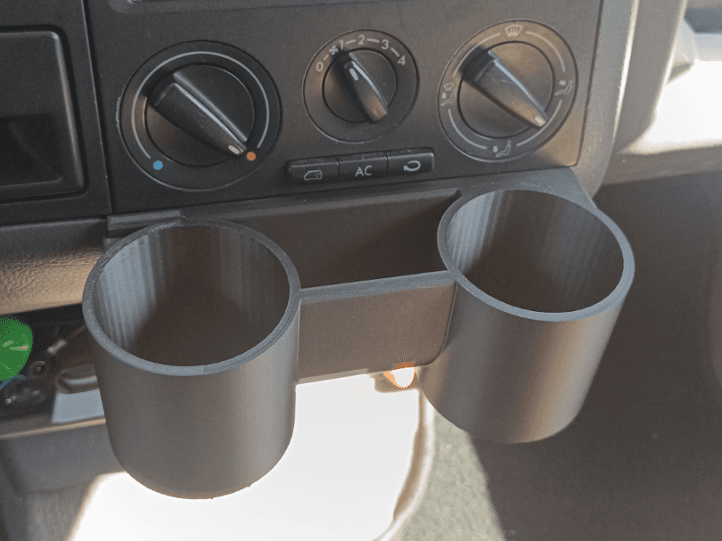 VW T4 Dosenhalter unter Klima 