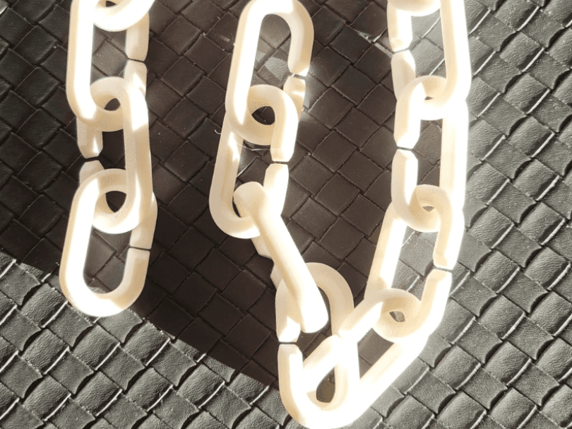 Chain short and long links