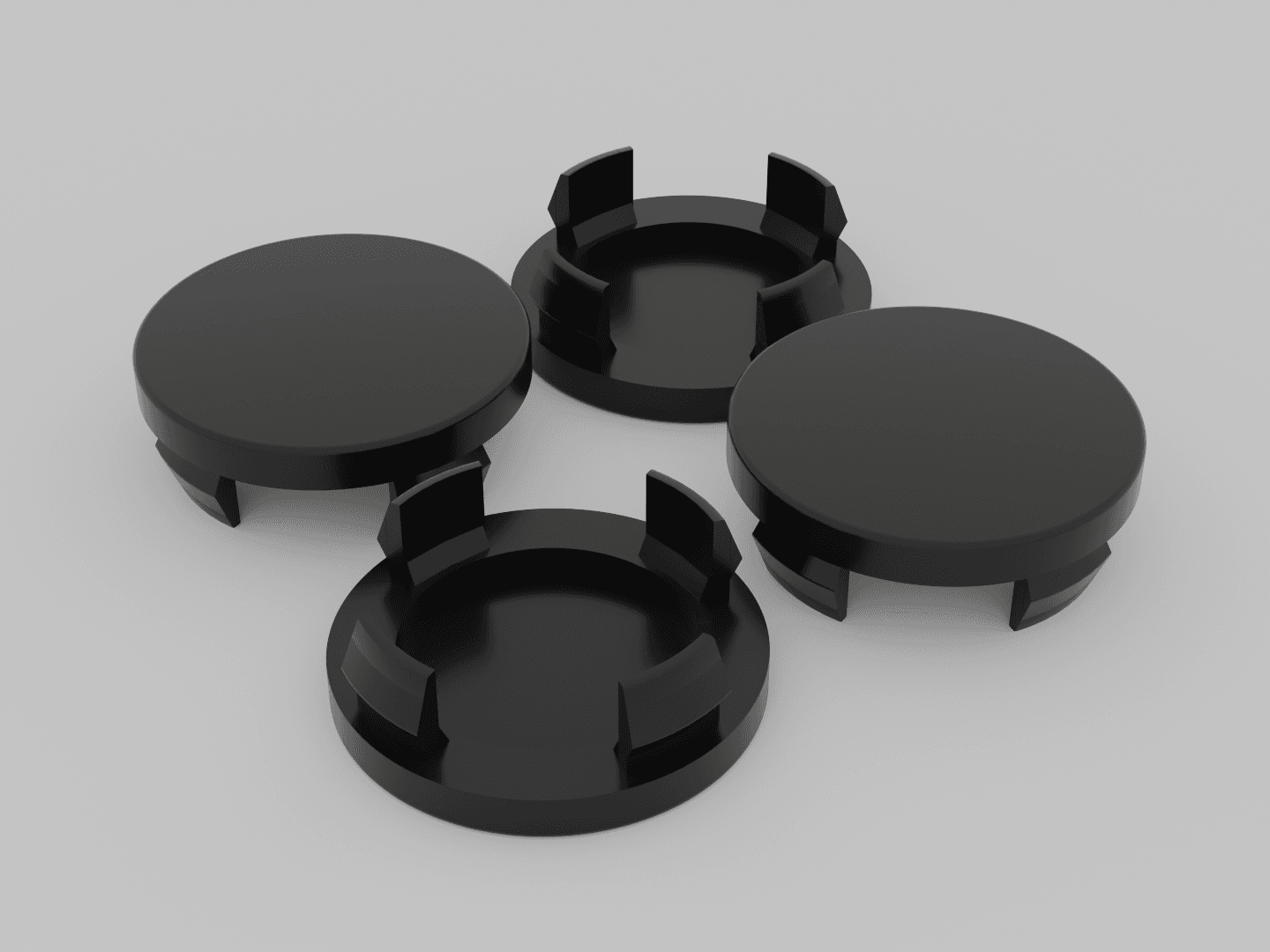 Hyundai N rims 60x54mm - rim caps