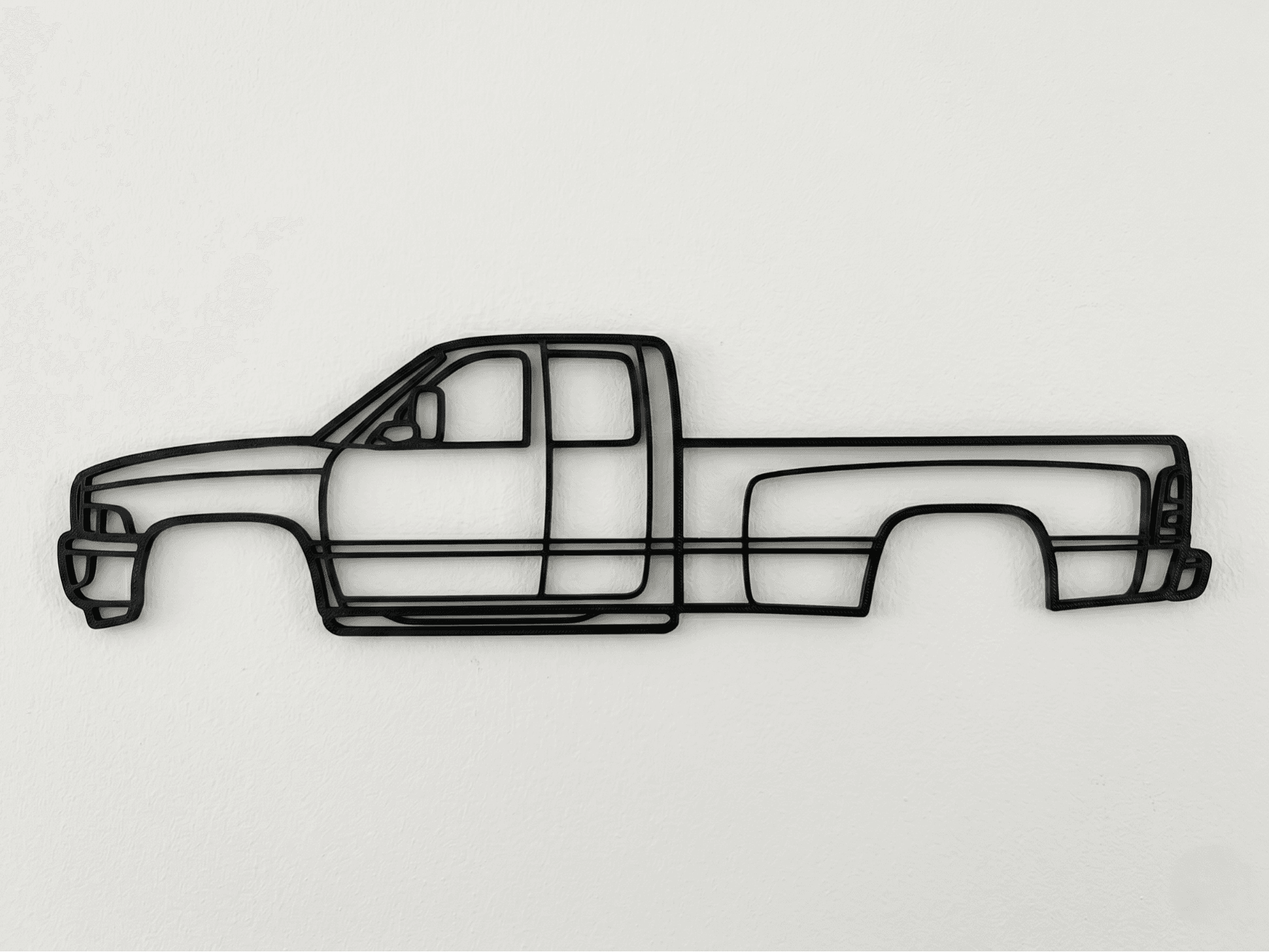 Dodge Ram Cummins 2nd Gen Dually Wall Art