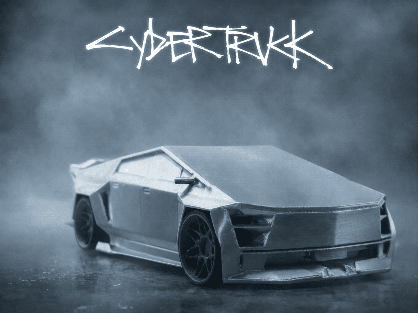 Tesla CyberTruck - Zephyr Designz Kit - 1/24 Scale