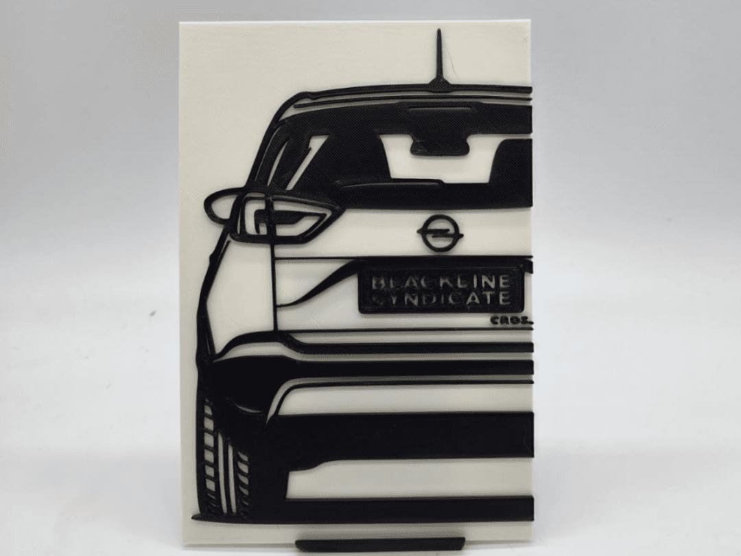 2D Wall Art Opel Crossland X