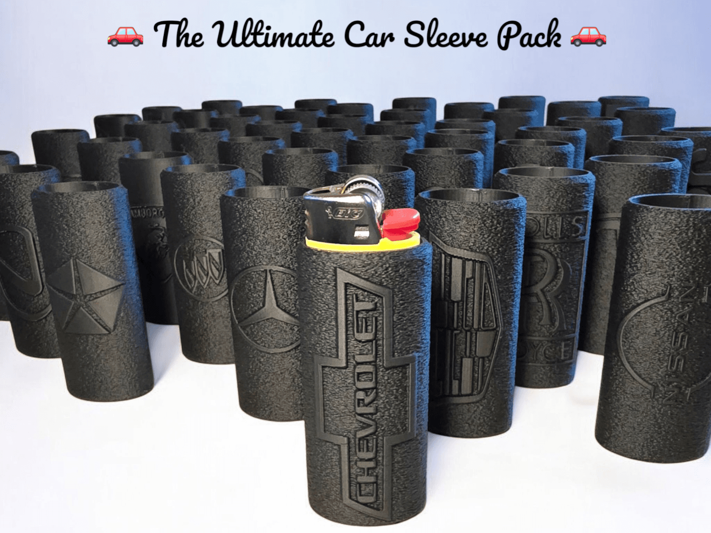 The Ultimate Car Lover Pack Bic Sleeves 