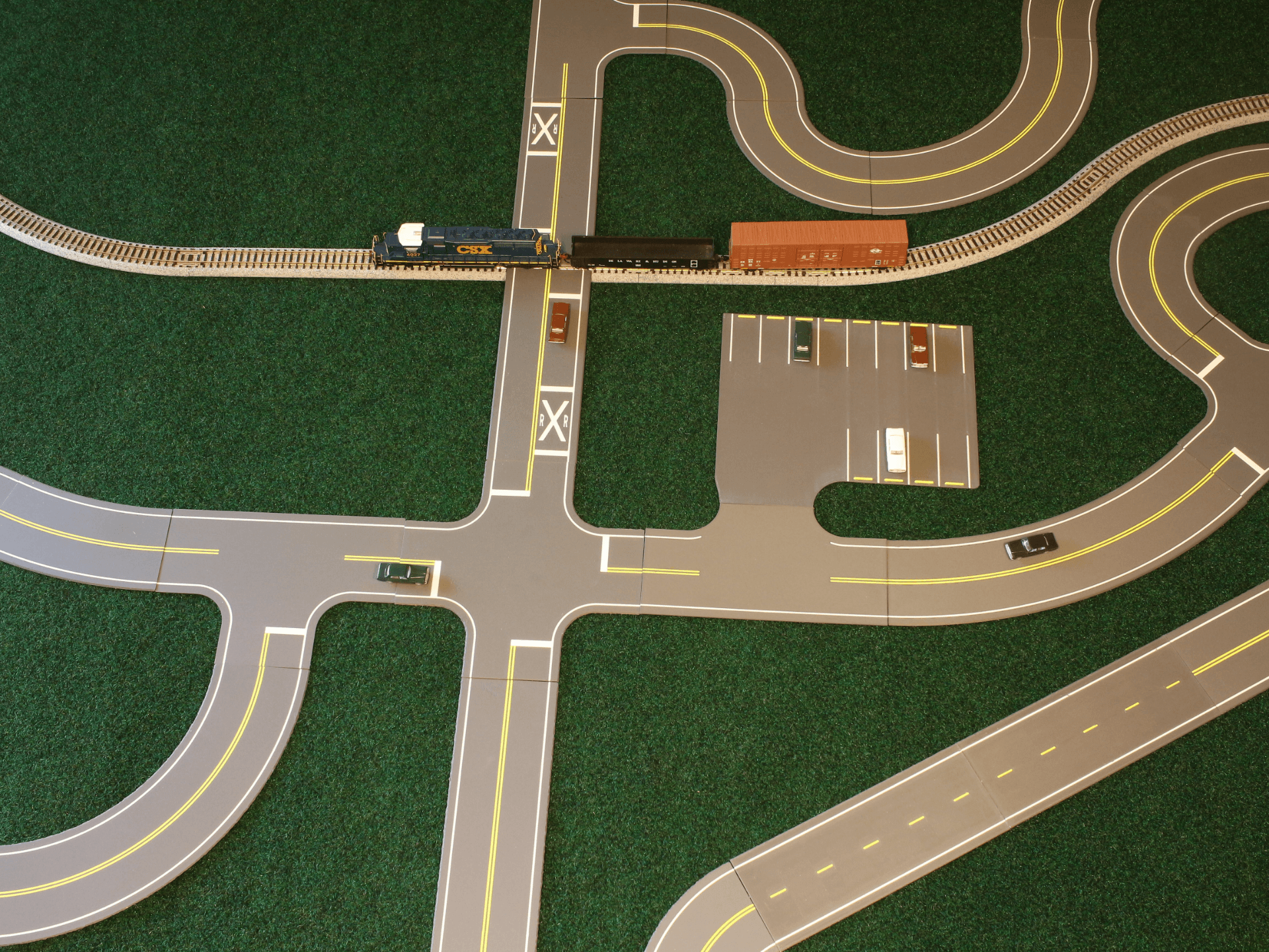 N Scale Road System for AMS 1:160