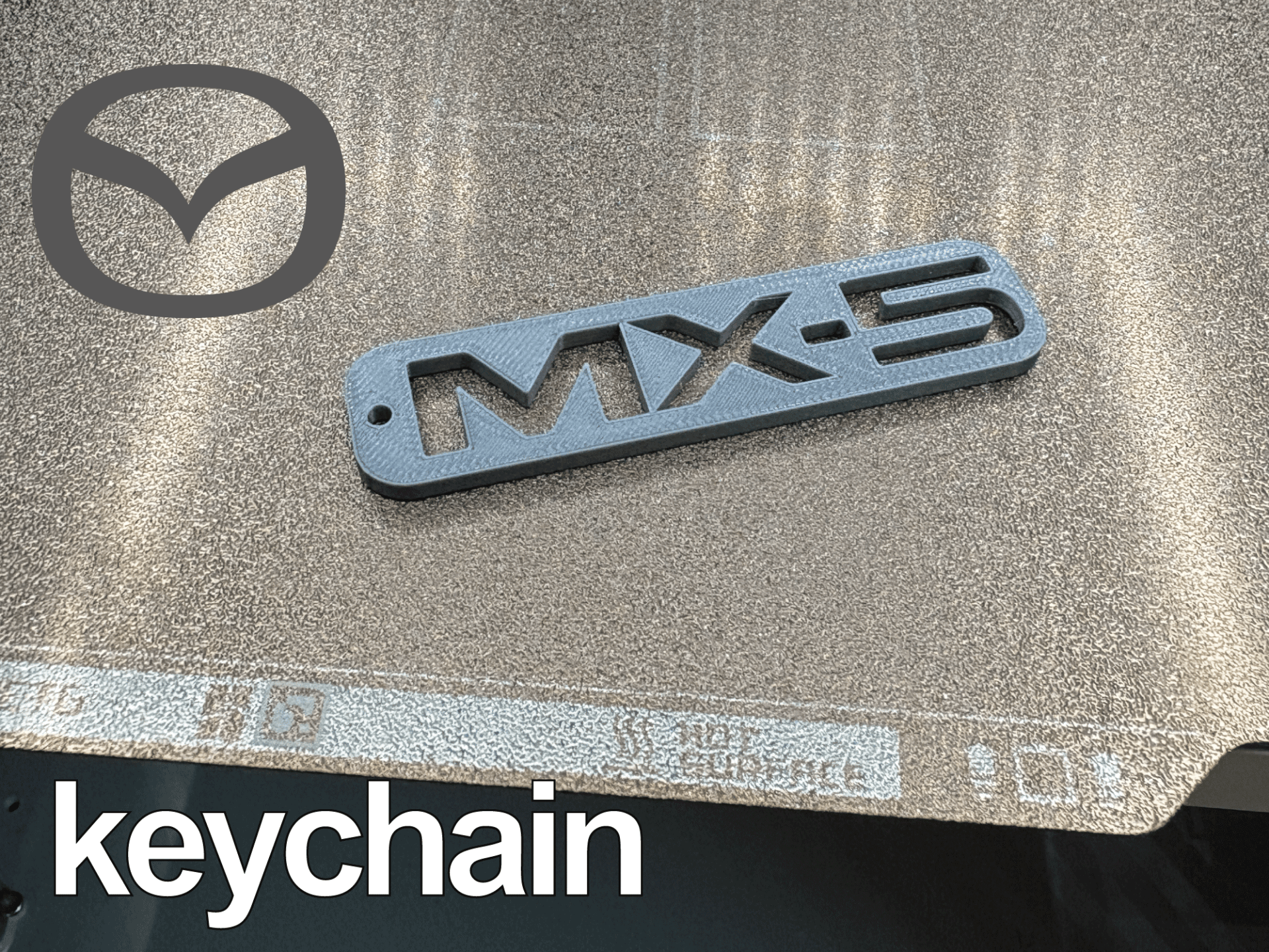 Mazda MX5 Keychain