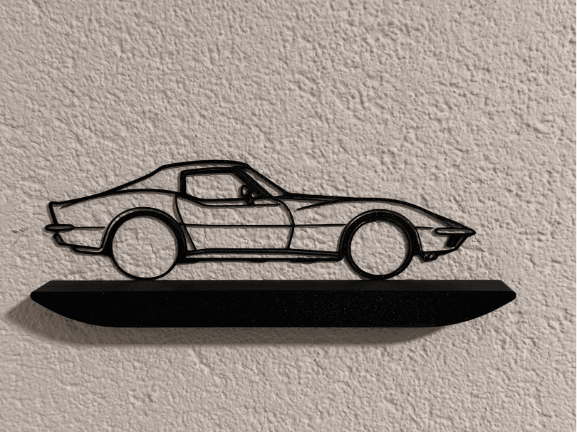 Corvette c3 wallart