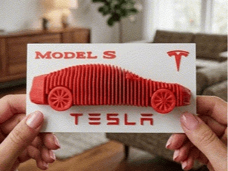Tesla Model S Layered Model