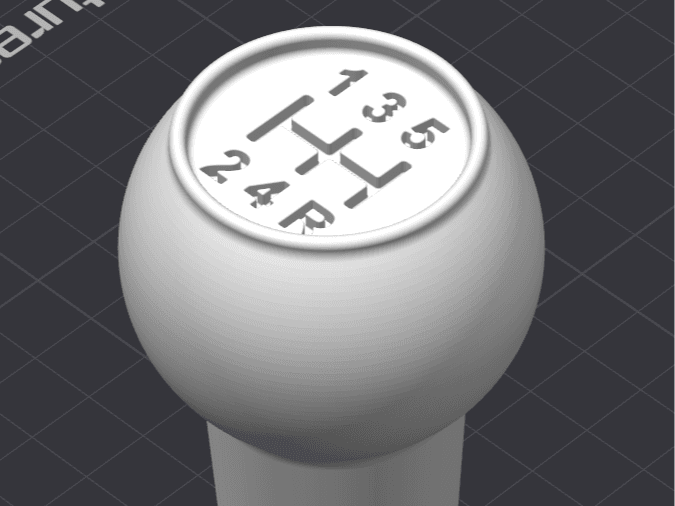 Gear selector PSA