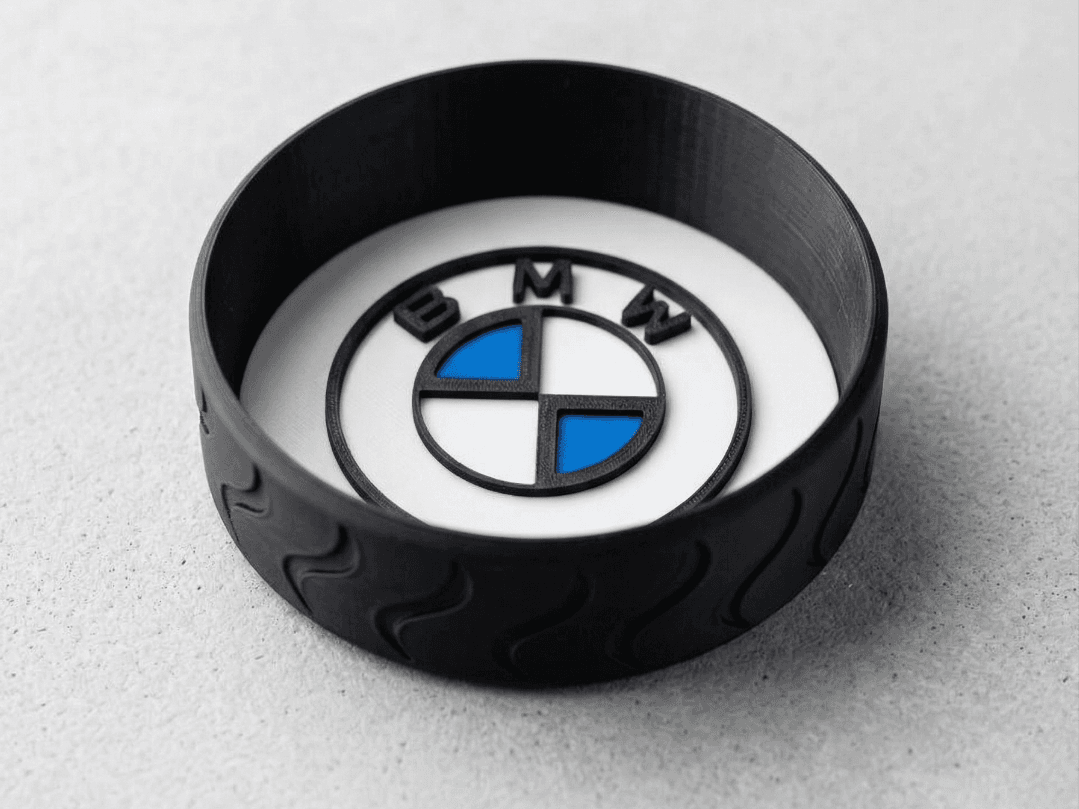 BMW Designer Ashtray - Empty Pockets - Tyre style 