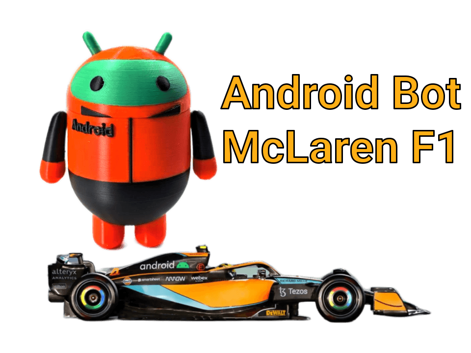 Android Bot F1 McLaren