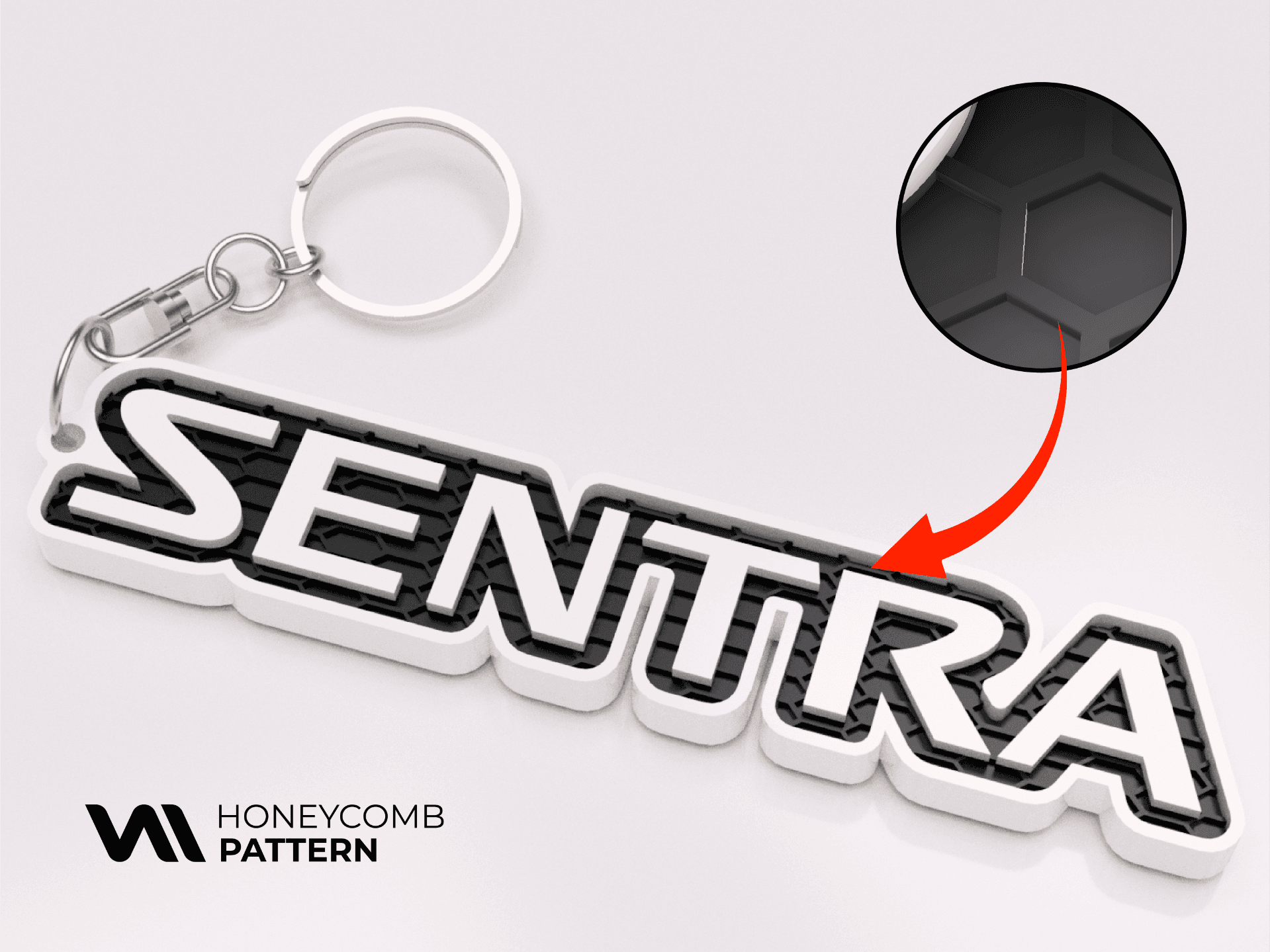 Nissan Sentra Keychain