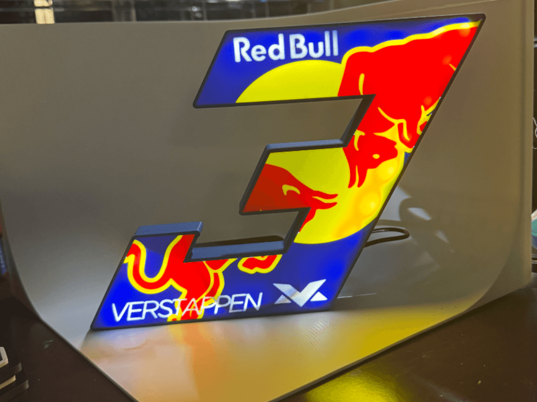 Max Verstappen Light Box