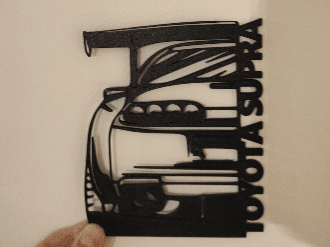 Silhouette Toyota Supra