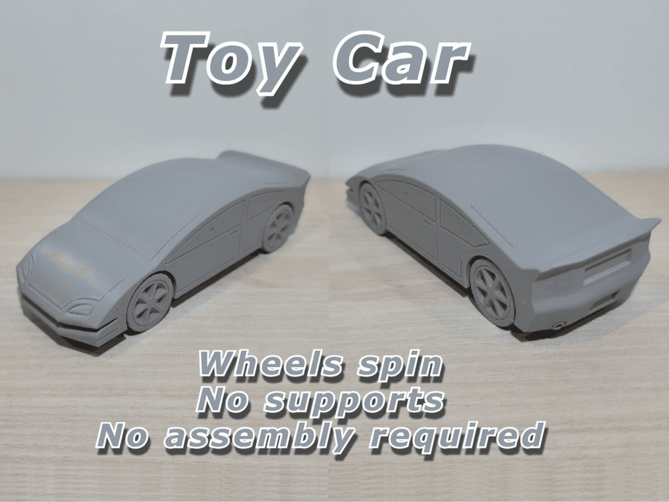 Basic toy car 