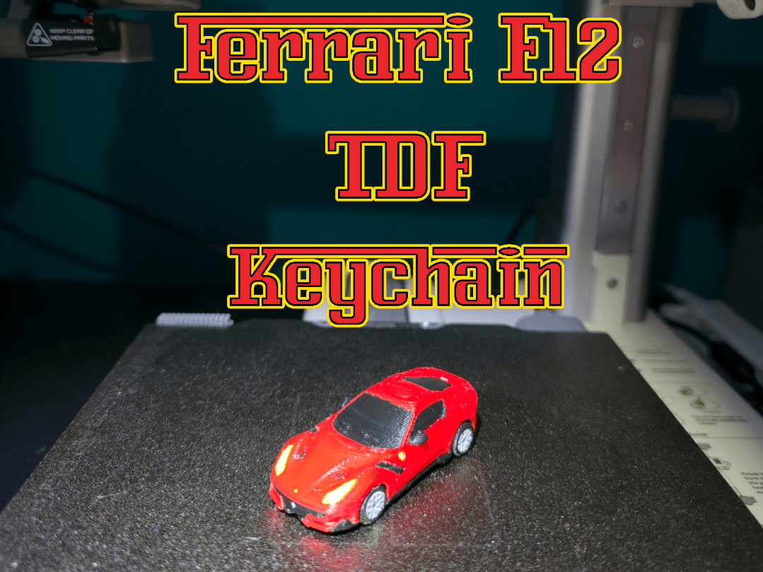 Ferrar F12 TDF Keychain (PIP WW Vortek)