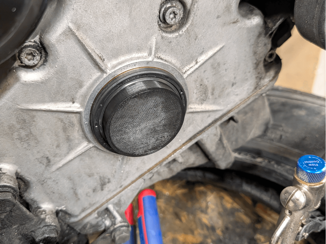 BMW M57 (Gen1) Kurbelwellendichtring  Montagehilfe