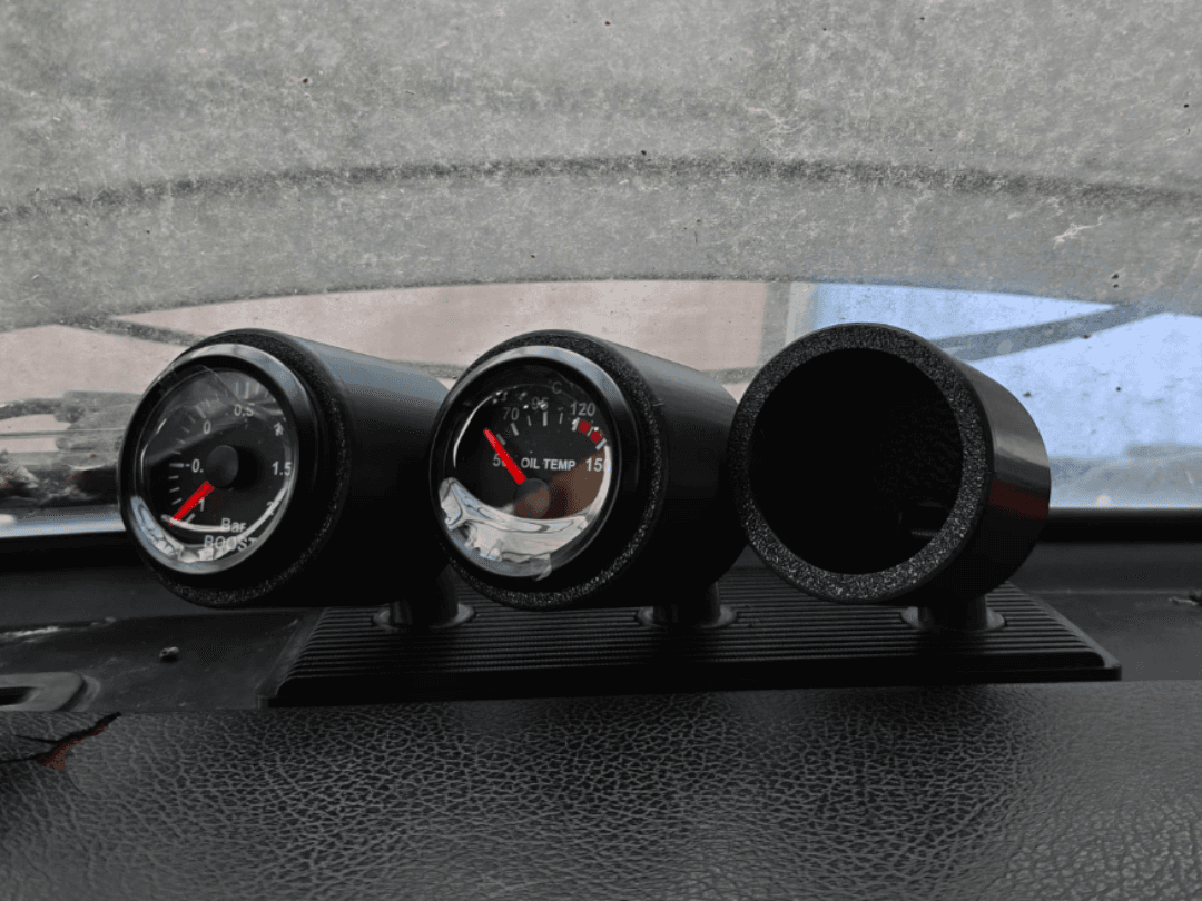 Volvo 240 Dashboard Gauge Holder
