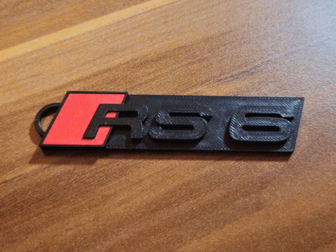 Audi RS6 Keychain