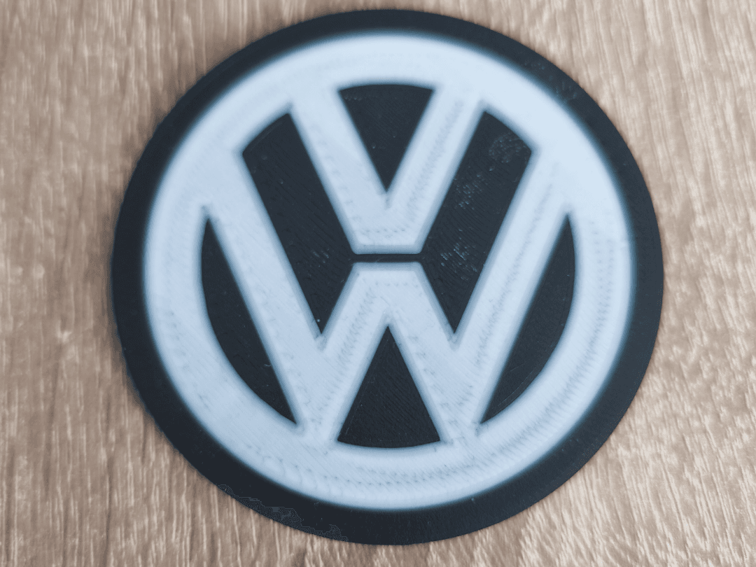 VW Untersetzer + Halter