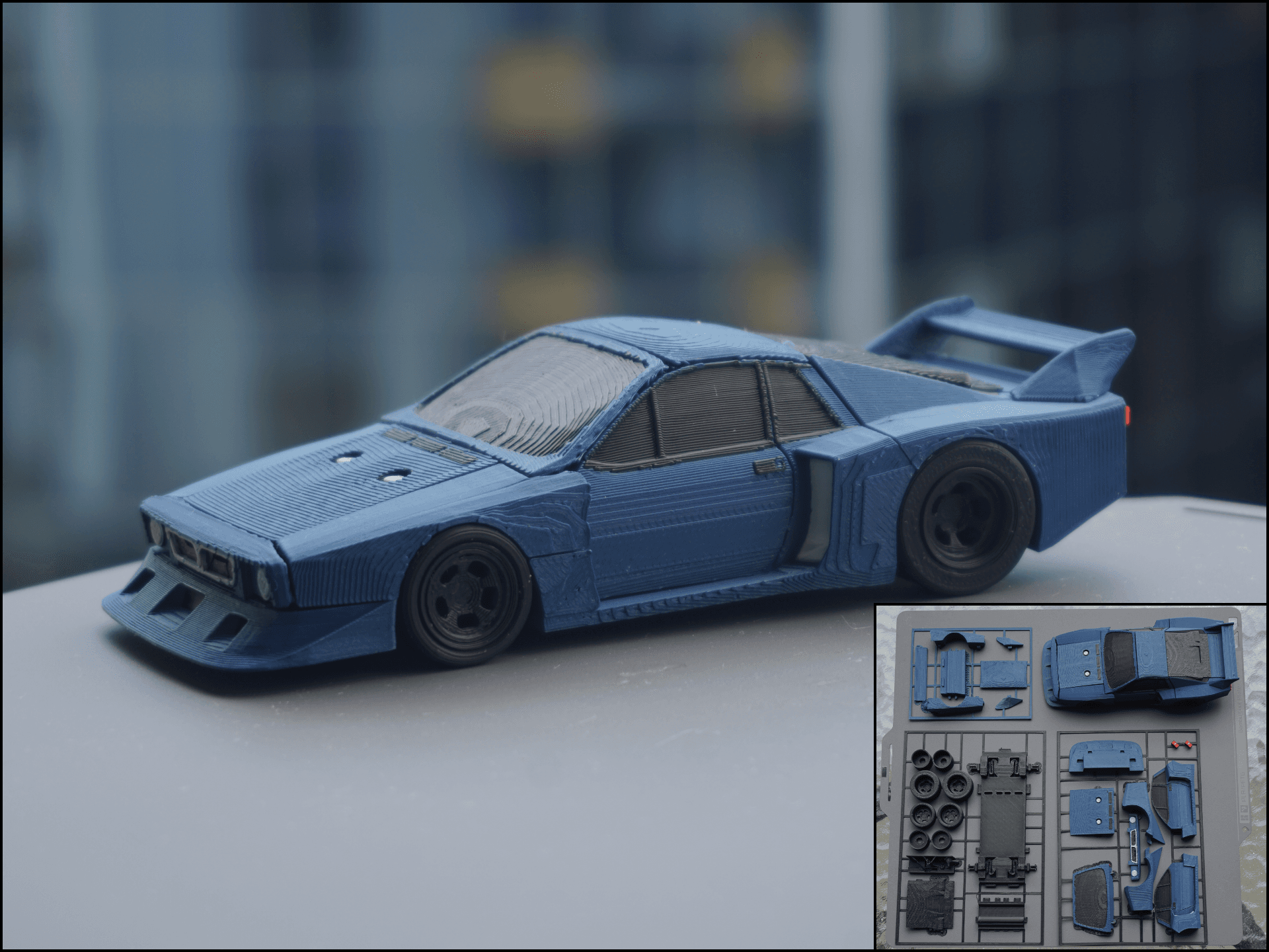 Lancia Beta Montecarlo Group 5 kit card 1/32