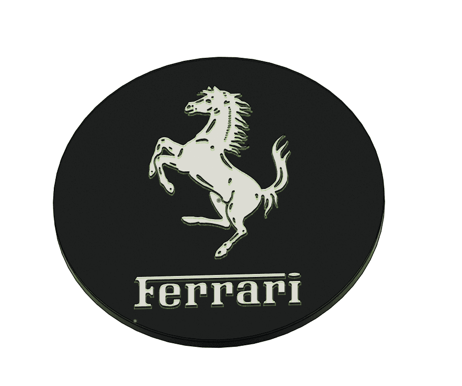 Ferrari F1 Logo Coaster