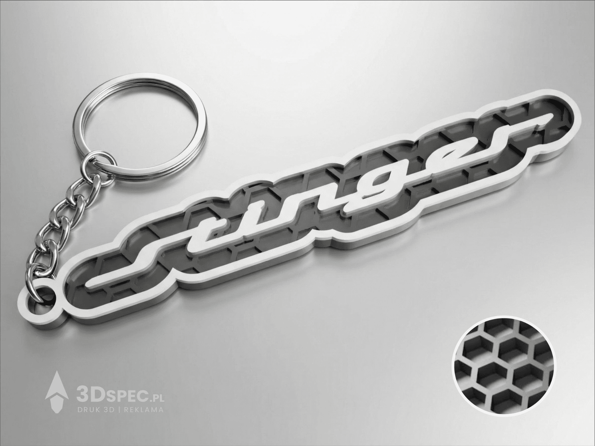 Kia Stinger Classic Gran Turismo Edition Keychain