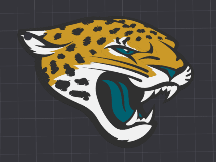 NFL Jaguars Keychain