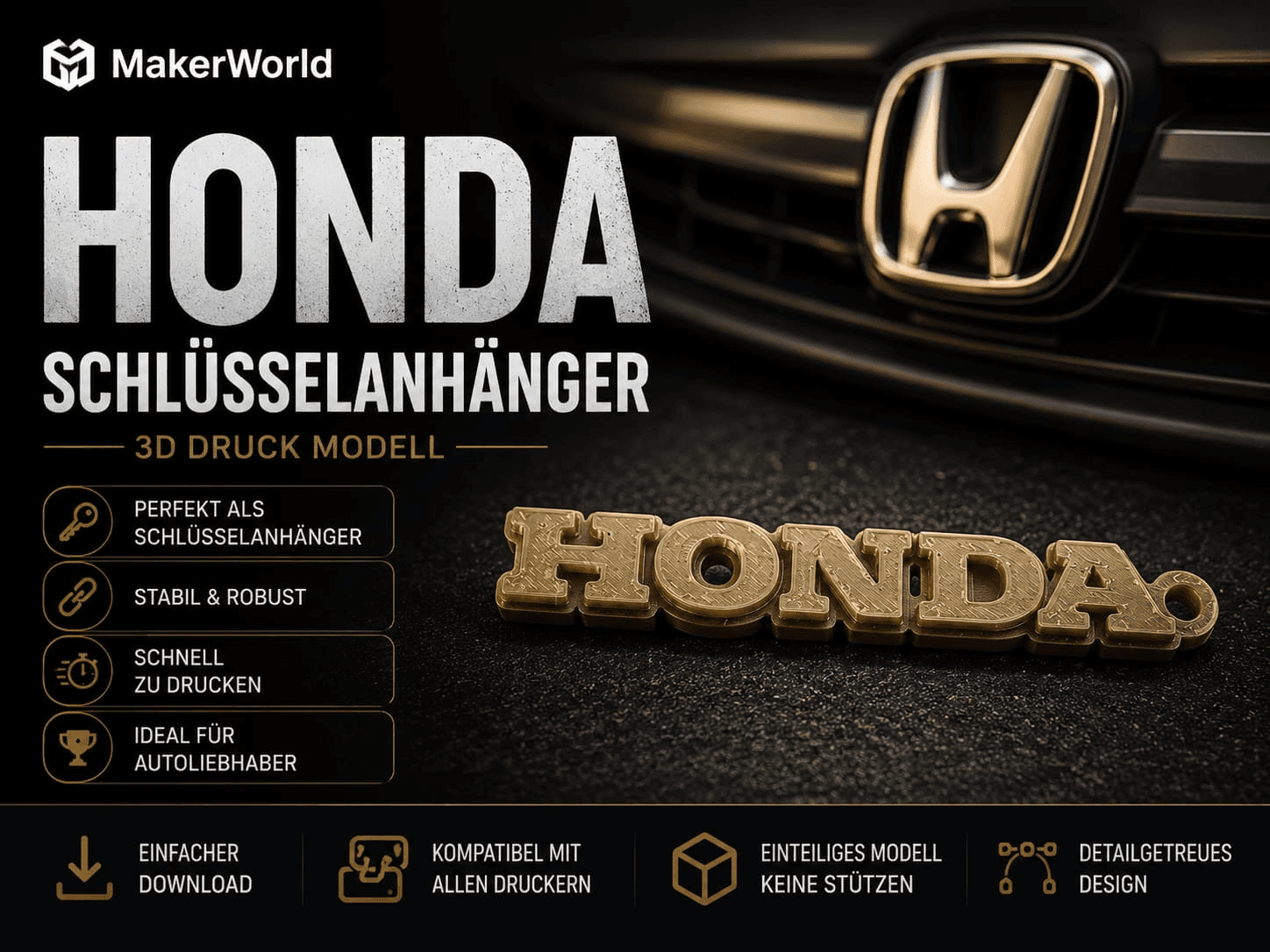 Honda Schlüsselanhänger