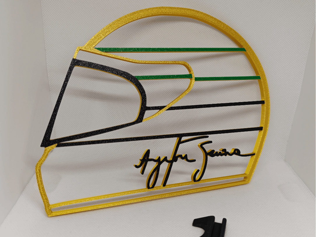 Casque Ayrton Senna